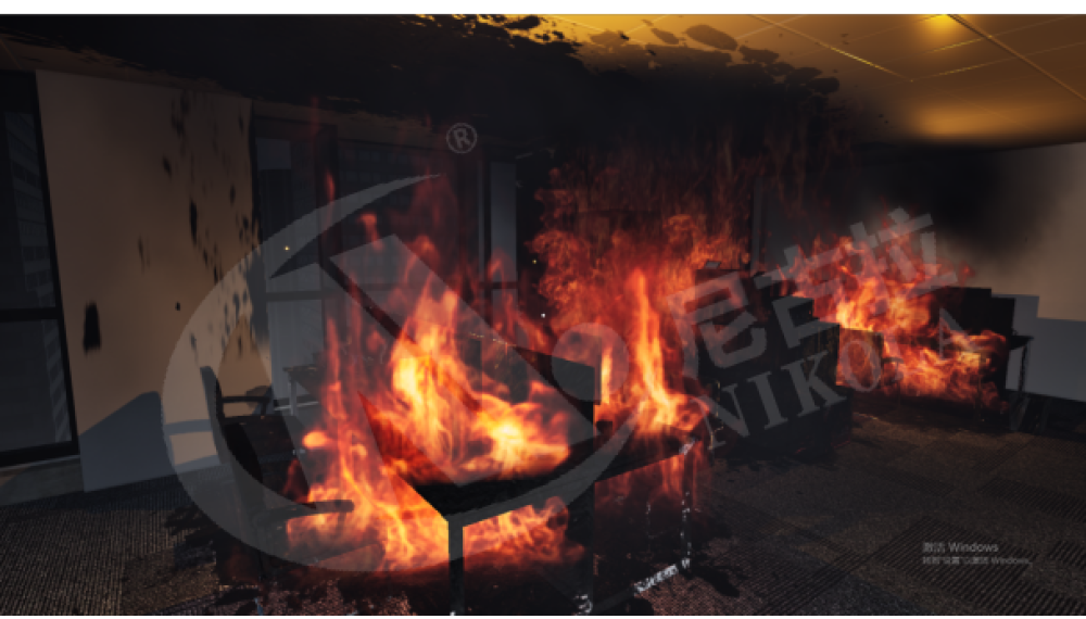 Office Fire Escape VR Science System