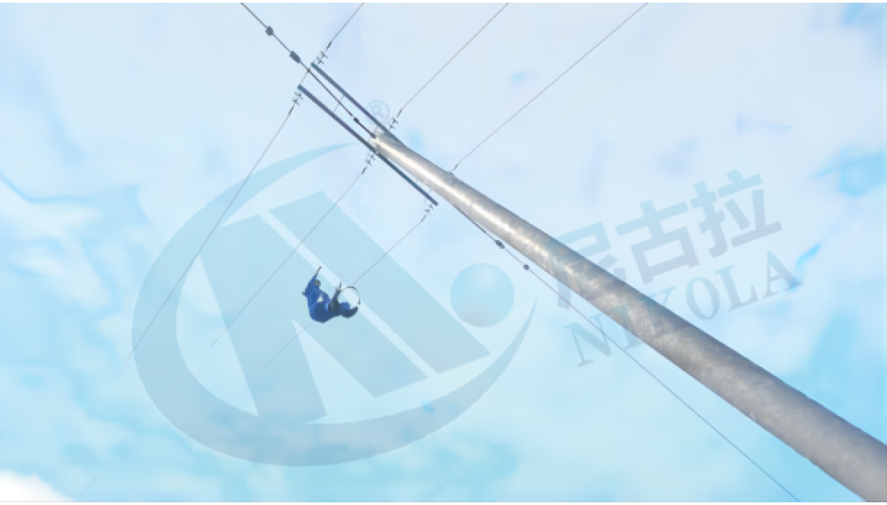 Violation Pole Climbing Accident VR Training System