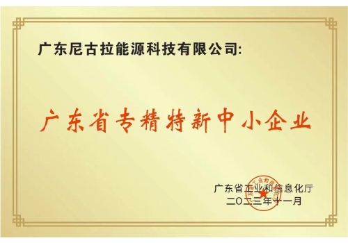 广东省专精特新中小企业